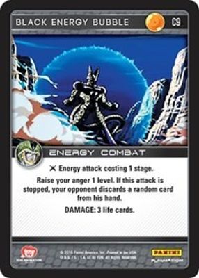 Black Energy Bubble