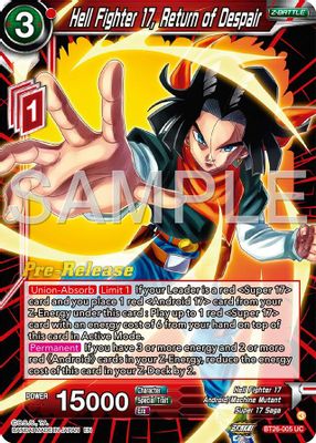 Android 17, Return of Despair