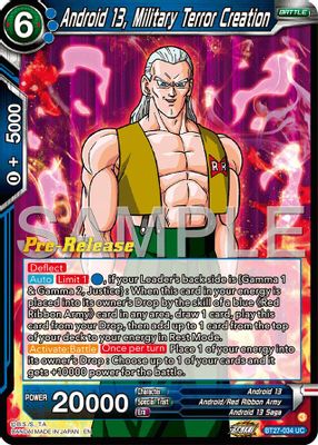 Android 13, Military Terror Creation