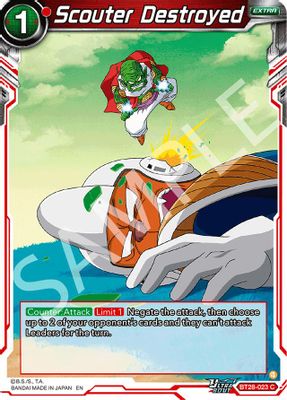Scouter Destroyed