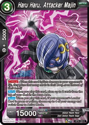 Haru Haru, Attacker Majin