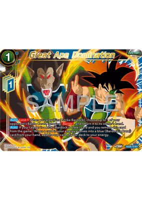 Great Ape Domination