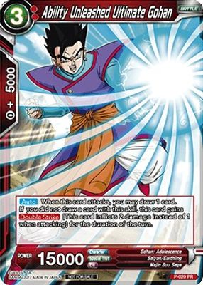 Ability Unleashed Ultimate Gohan