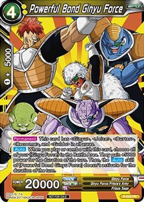 Powerful Bond Ginyu Force