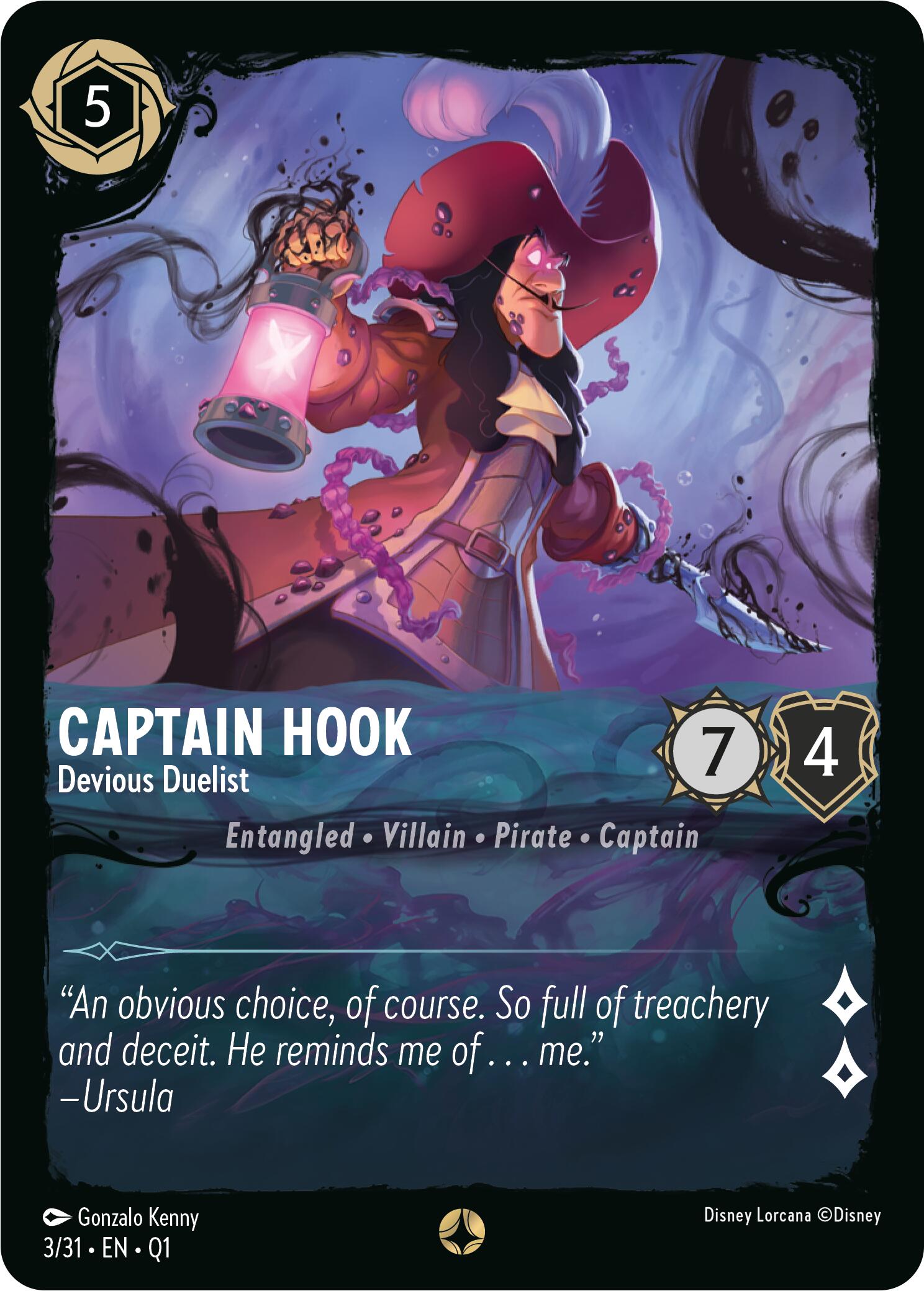 Captain Hook - Devious Duelist